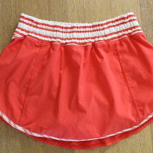 EUC Lululemon Tennis Skirt Striped VERY RARE - 6